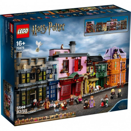 Harry Potter 75978 Diagon Alley plastikust klotsid
