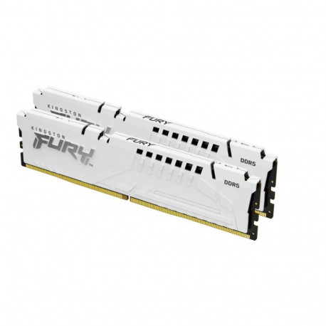 Fury Beast DDR5 mälu 32GB(2*16GB)/6400 CL32 EXPO valge
