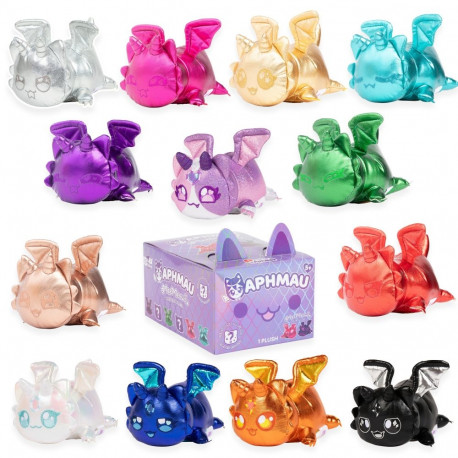 APHMAU MeeMeow Mystery plush toy "Dragons", 15 cm