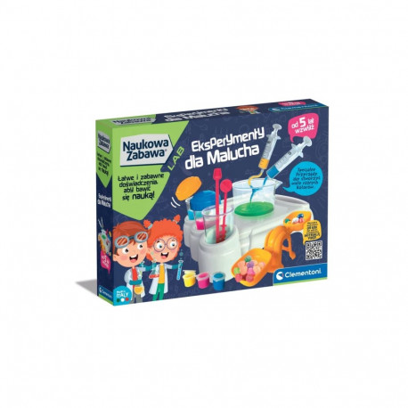 Naukowa Zabawa Eksperymentid väikelastele poola keel Clementoni 50895