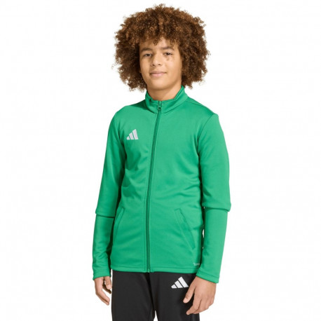 Adidas laste dressipluus Entrada 26 Track JZ6613 116cm, roheline