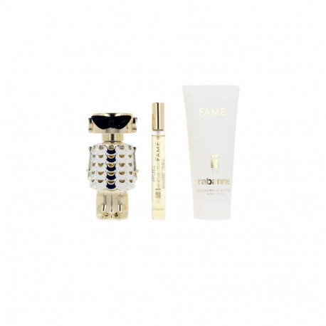 Women's Perfume Set Paco Rabanne FAME 3 Pieces
