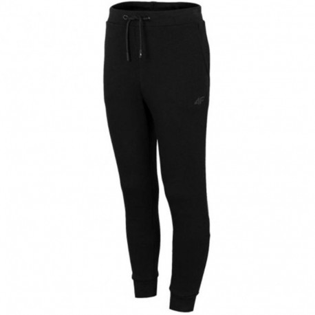 Long Sports Trousers 4F JSPMD001 Black - 9-10 Years