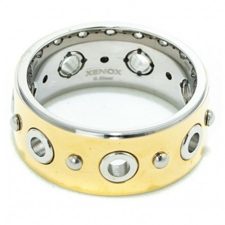 Ladies' Ring Xenox X1485G Golden - 12