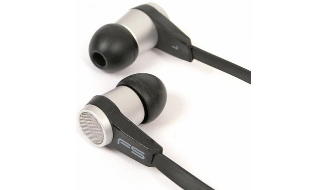 Omega Freestyle earphones + microphone FH2110, black
