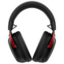"HyperX Headset A59Z0AA / Cloud III S Wireless Rot auf Schwarz"