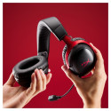 "HyperX Headset A59Z0AA / Cloud III S Wireless Rot auf Schwarz"