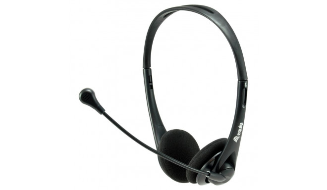 Equip juhtmega stereo-peakomplekt mikrofoniga USB-A 1.80m must