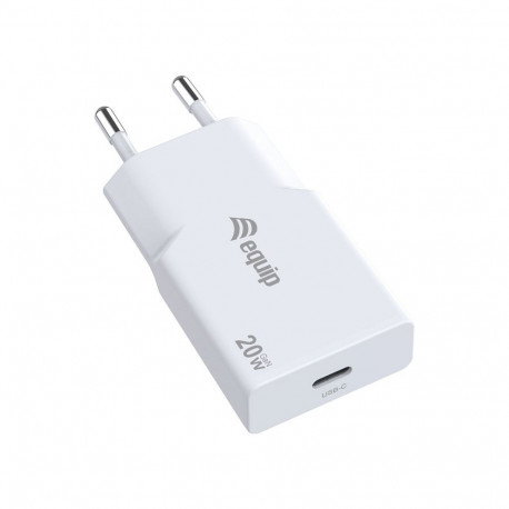 "Equip Ladegerät 1Port USB-C PD3.0 GaN Slim 20W weiß"
