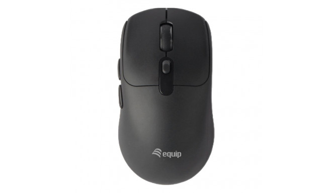 "Equip Kompaktmaus Wireless Dual Mode 6Btn L+R schwarz"