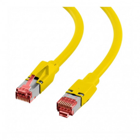 DTWYLER patch-kaabel Cat.6 (Class E) S/FTP, CU 7702 flex LSOH, Hirose TM21, kollane, 2 m