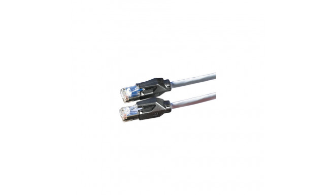 "KERPEN Patchkabel Cat6 S/STP TM21 Class E Stecker 1m grau"