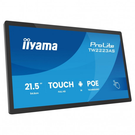 "iiyama55.0cm (21,5"") TW2223AS-B3P 16:9 M-Touch USBC Android"