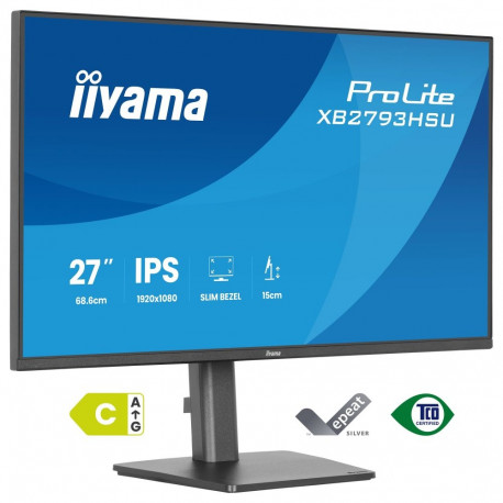 "iiyama ProLite XB2793HSU-B1 Monitor 68,5 cm (27"") mattschwarz"