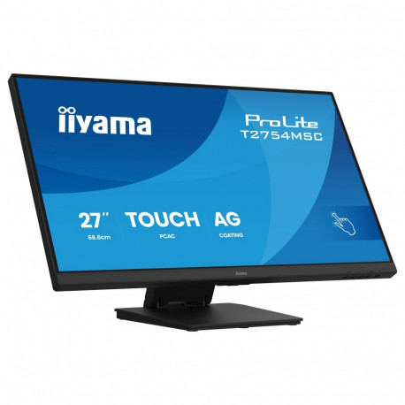 "iiyama 68.6cm (27"") T2754MSC-B2AG 16:9 M-Touch VGA+HDMI"