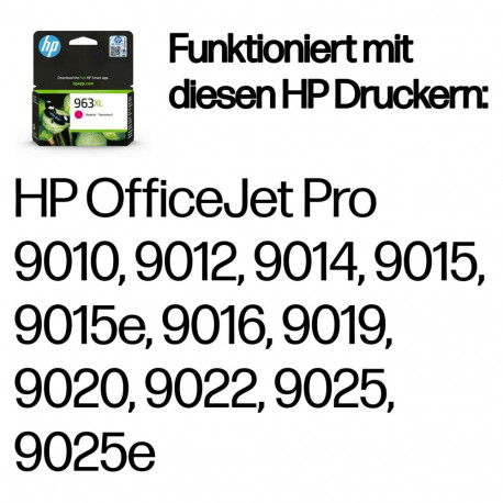 "HP 963XL purpurowy Instant Ink"