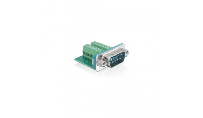 DeLock 10 ploger D-SUB (M) ühendusploki adapter