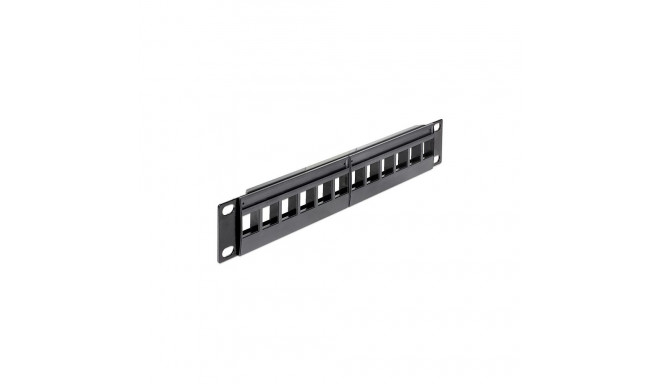 "Patchpanel Black 25,4cm"