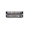"Patchpanel Black 25,4cm"