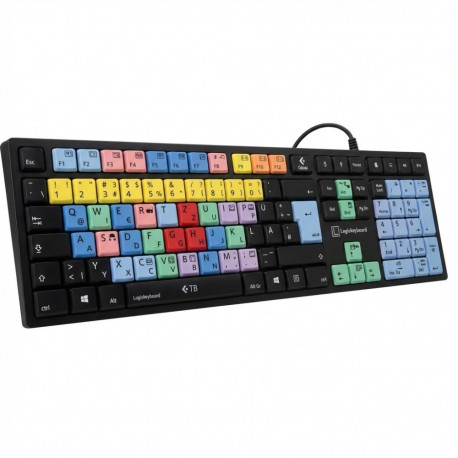 "Logickeyboard Steinberg Cubase/Nuendo Titan DE (PC)"