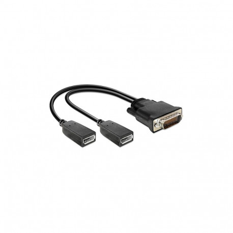 "DMS-59 > 2x DisplayPort Adapter 0,25m"