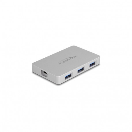 "DELOCK 7 Port USB Hub mit 4 x USB Type-C Buchse und 3 x USB Typ-A Buchse mit PD 82 W"