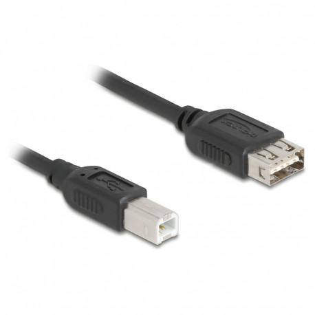 "Delock USB 2.0 Kabel USB Typ-B Stecker zu EASY USB Typ-A Buchse 3 m"