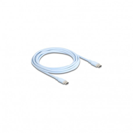 DELOCK USB 2.0 kaabel USB Typ-C PD 3.0 60W 2.5m sinine