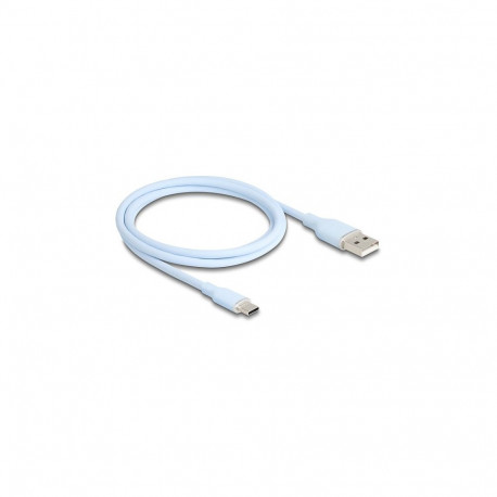 Delock USB 2.0 kaabel USB Typ-A > USB Typ-C 1m sinine