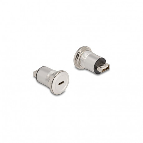 DeLock integreeritav pesa USB 2.0 Type-C to Type-A, alumiinium