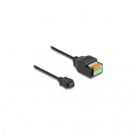 DELOCK USB 2.0 kaabel Typ Mini-B emane > terminaliplokk adapter
