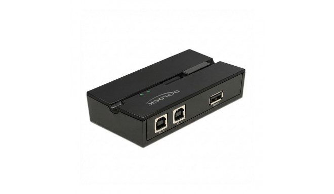 "DELOCK USB 2.0 Switch fr 2 PC an 1 Gert"