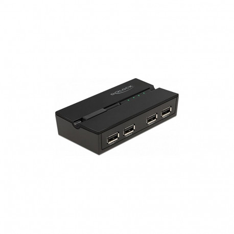 "DELOCK USB 2.0 Switch fr 4 PC an 4 Gerte"