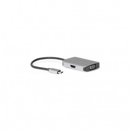DELOCK USB Type-C jagaja DP Altmode > 1 x HDMI + 1 x VGA väljund