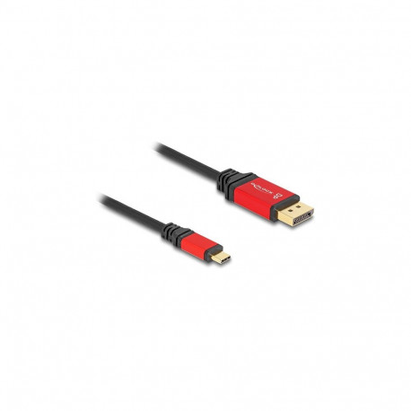 USB Type-C™–DisplayPort-kaabel (DP Alt Mode) 8K 30Hz HDR-funktsiooniga 2m, punane