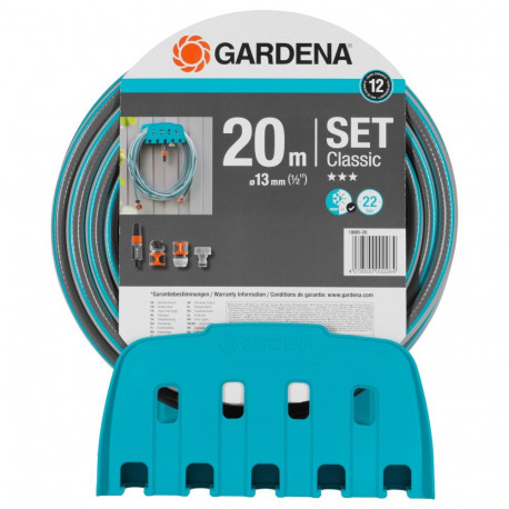 "Gardena Wandschlauchhalter mit Schlauch 13 mm (1/2"") 20 m"