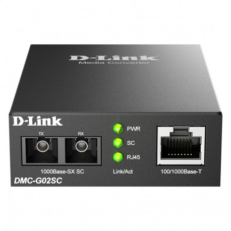 D-Link gigabitine etherneti konverter DMC-G02SC/E