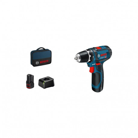 Bosch akupuur-kruvikeeraja GSR 12V-15 väärtuskomplekt