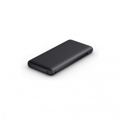 Belkin akupank BOOST?CHARGE™ 10.000mAh 18W kaablitega, must
