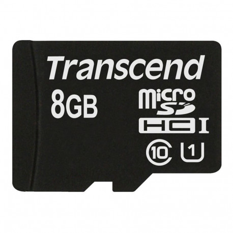 "CARD microSD Card 8GB Transcend SDHC UHS1 (ohne Adapter)"