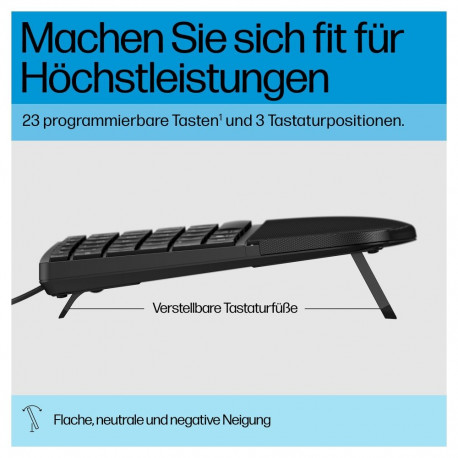 HP klaviatuur 485 CFT WD saksa asetus