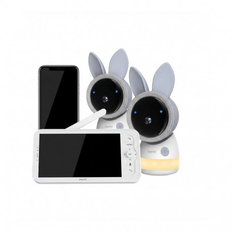 Arenti 4MP Wi-Fi beebikomplekt kahe kaameraga + LCD