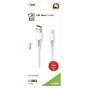 "2GO USB Lade-/Datenkabel Apple Lightning 1m weiß"