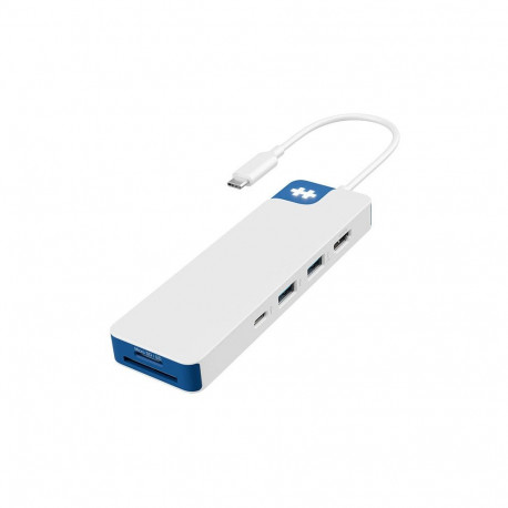 "D TARGUS HyperDrive Flex 8 Port USB-C Hub Blue"
