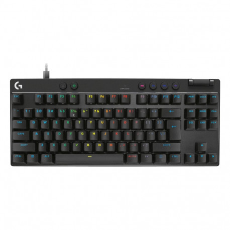 Logitech klaviatuur PRO X TKL RAPID (US), must