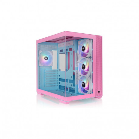 Thermaltake View 380 TG ARGB roosa midi korpus