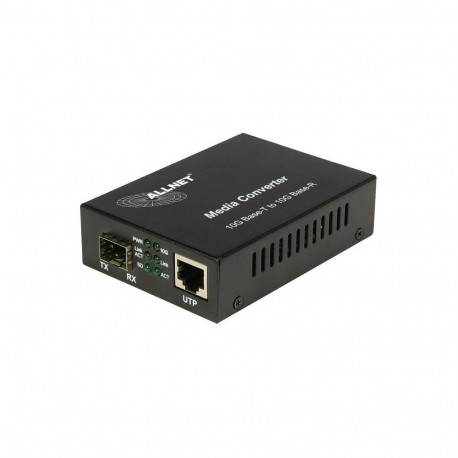 Z ALLNET meediakonverter 10GBASE-T - 10GBASE-SX/LX ühe-/mitmerežiimiline SFP+ Mini-GBIC liides ALL-M