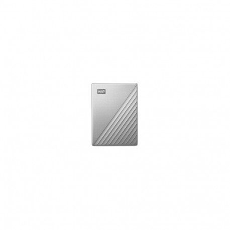 "2,5"" WD My Passport Ultra 2TB Silver USB-C/USB3.0 HDD 6,4cm 2,5Zoll Metal finish RTL portable exte