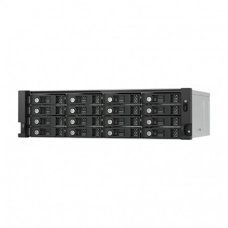 "QNAP TL-R1600PES-RP 16-bay 3U rackmount PCIe interface SATA JBOD expansion enclosure 6,35/8,89cm 2,