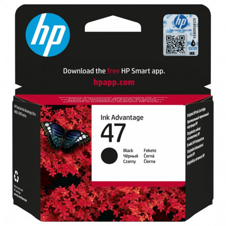HP 47 must tindikassett 26ml